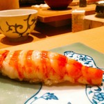 一心鮨 光洋 - 車海老の分厚さにびっくり