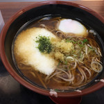 そば うどん 萩 - とろろそば 半熟卵のせ  ¥460-