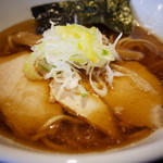 Nibo Shi Chuuka Ra-Men Hachi - 朝らーめん600えん。土日祝の7:30〜11:00まで。