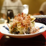 てんぷら　成生 - 満願寺と巾着茄子