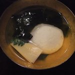 祇園 京料理 花咲 - お吸物