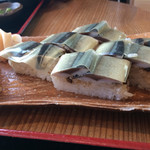 手打そば　稜庵 - 断面を拡大