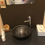 手打そば　稜庵 - 手洗い場所です