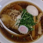 荘内麺場 九九七 - 鶏と豚のダブルスープの中華そば＋味たま