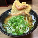 博多さぬきうどん - えび天うどん 560円＋大盛り 80円