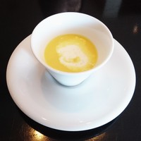 HACHINOJO food・wine - Cランチ 3,300円 冷製スープ