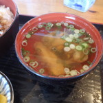 くつろぎ亭ひこべえ  - アラ入りすまし汁