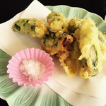 しらす亭 - しらすの天ぷら