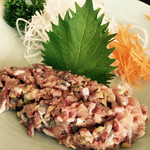 しらす亭 - イワシのなめろう