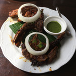 カーン・ケバブ・ビリヤニ - アフガニラムチョップ