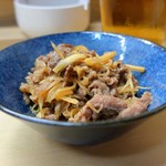 家庭料理 小川 - 牛肉新しょうが煮
