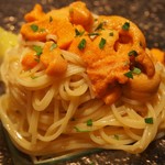 トラットリア・アルモ - 礼文島 塩水雲丹の冷製パスタ
