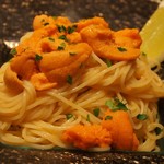 トラットリア・アルモ - 礼文島 塩水雲丹の冷製パスタ