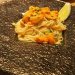 トラットリア・アルモ - 礼文島 塩水雲丹の冷製パスタ