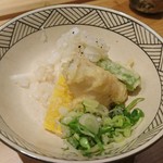 いしづか - こち天婦羅　おろし添え