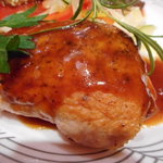 ビストロ アオキ - ポークのポピエット