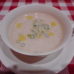 ビストロ アオキ - レンズマメのポタージュ