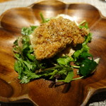 グルマンディーズ - 鮭の白子のフライのサラダ