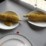 焼きもろこし１本350円