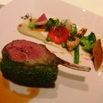 レストラン タテル ヨシノ - 仔羊のロースト ペルシヤード風