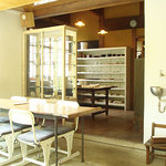 ももぐさカフェ店内。
