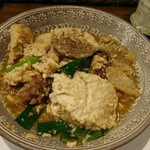 Daidoko Yaburegasa - 豆腐と牛スジ