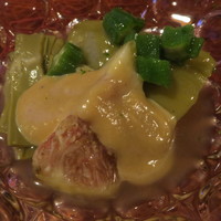 比良山荘 - 茄子、いたどり、無花果の冷菜