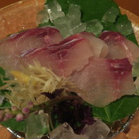 比良山荘 - 鯉の洗い