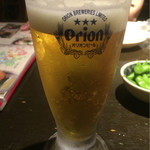 Onna Tsubaki - 生ビール小（食べログクーポン特典）