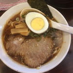 醤油ラーメン かまやつ - ミニラーメン