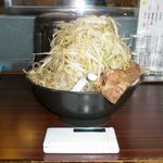 げんきだま - まぜそば一号 800円 ＋ 野菜増し 50円 (ニンニク無)