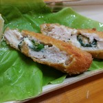 焼き鳥みかみ - ささみチーズ巻