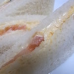 城の眼 - 玉子　トマトサンド