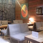 城の眼 - コージーな内装