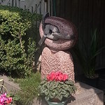 城の眼 - この彫刻は・・・。