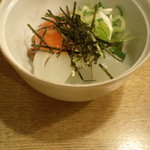 春のお店 - イカ納豆