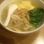 春のお店 - 野菜塩ラーメン