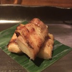 銀座 いっぱし - 生姜の肉巻き