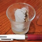 銀座 熊さわ - 胡麻アイス