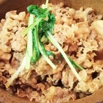 牛すき豆富のアップ