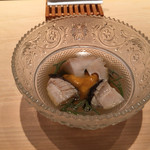 鮨 一幸 - 水貝と熟成うに