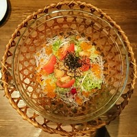 いせもん本店 - 海鮮サラダ山葵ドレッシング