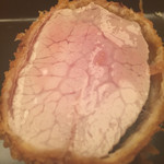 とんかつひなた - 食べ比べ：しきんぼ　ロースとひれのいいとこ取りのような美味しさ　個人的にはベスト