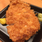 とんかつひなた - 追加で注文：いちぼ　お客さんお肉好きなんですねと笑われつつ到着