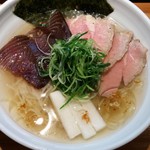 ラーメン巌哲 - 鮪塩冷やし (真夏の献立)