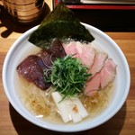 ラーメン巌哲 - 鮪塩冷やし (真夏の献立)