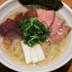 ラーメン巌哲 - 鮪塩冷やし (真夏の献立)