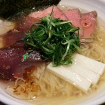 ラーメン巌哲 - 鮪塩冷やし (真夏の献立)