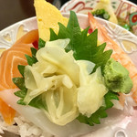 汐彩 - メインの「ちらし寿司」〜♫