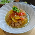 みよし - 鱧 南蛮漬  800円   盛りも綺麗で旨い